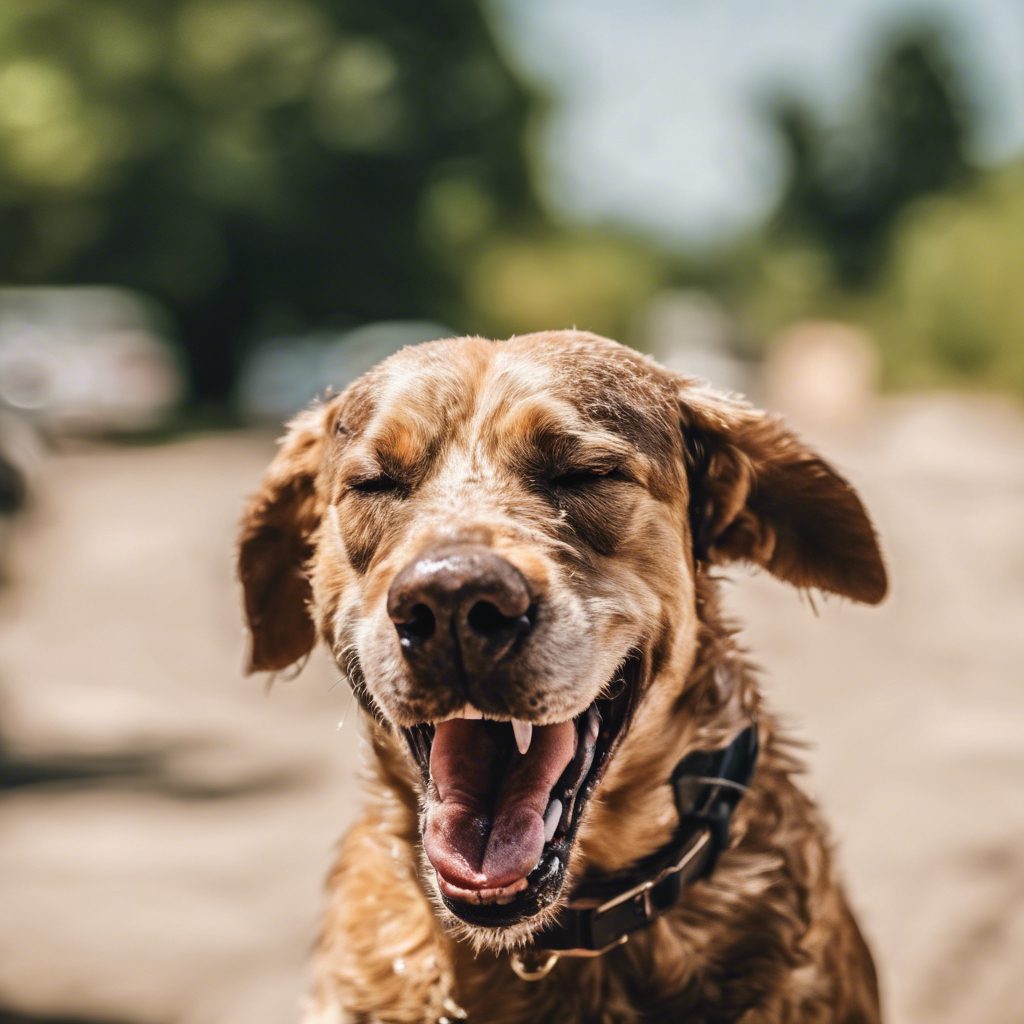 Summer smiles and staying cool during the heat wave.